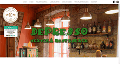 Desktop Screenshot of depresso.cz